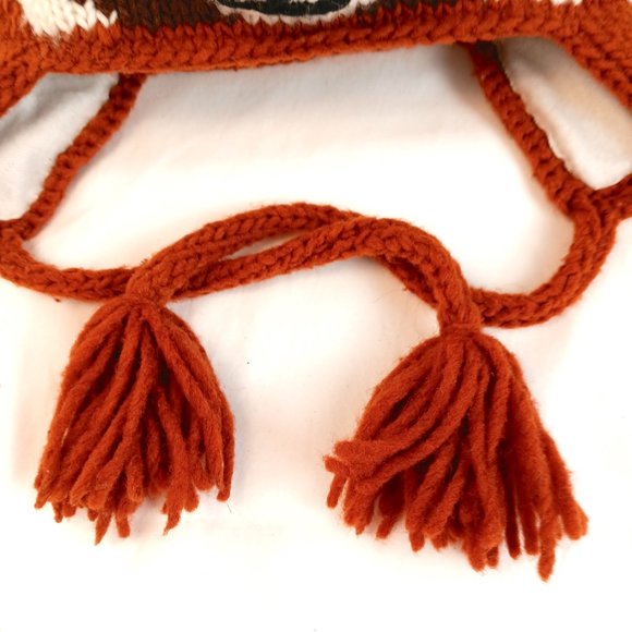 Children's Animal Red Panda Wool Hat by Vive Bien / Arts of Ecuador - Picture 4 of 6